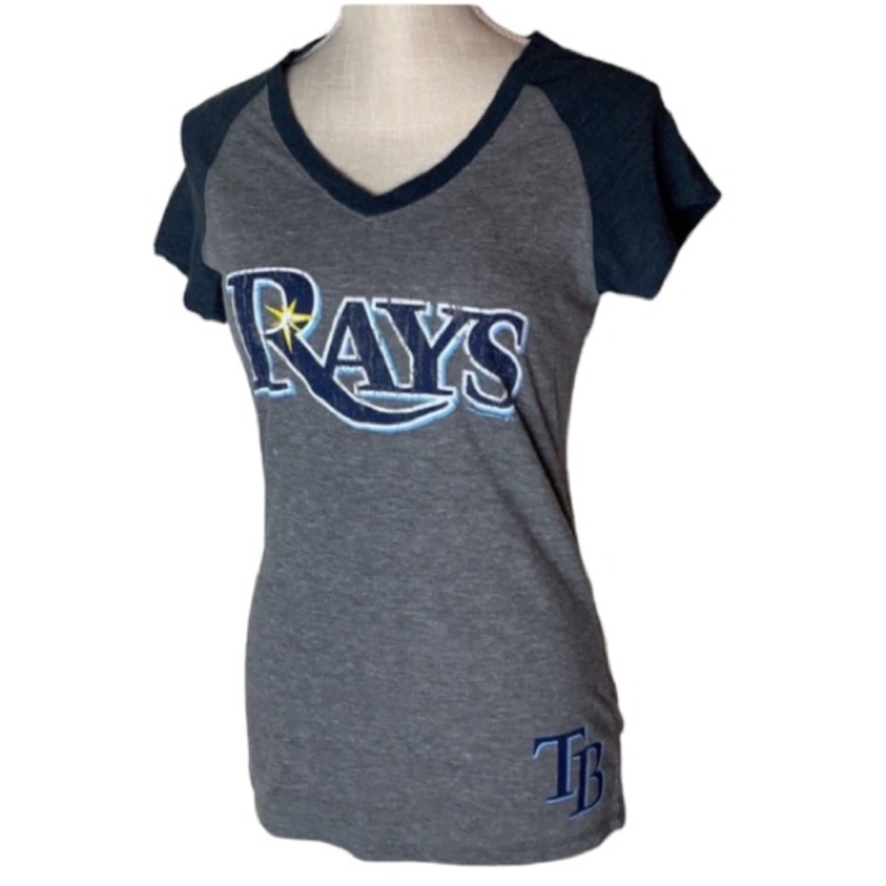 GENUINE MERCHANDISE Tampa Bay Rays V-neck Tee